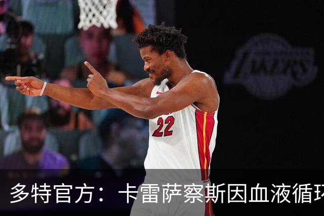 多特官方：卡雷萨察斯因血液循环问题下场，已前往医院接受检查